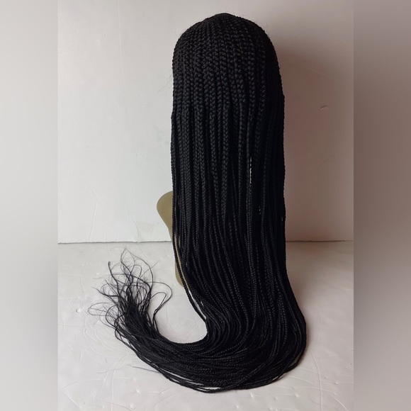Box Braids Cornrow Lacefront Wig - Picture 8 of 12
